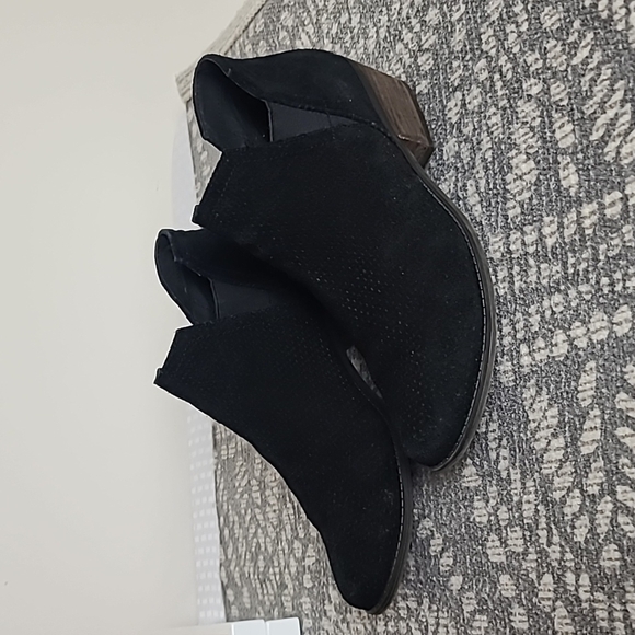 Crown Vintage black leather booties - Picture 1 of 8